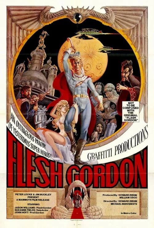Flesh Gordon film posteri