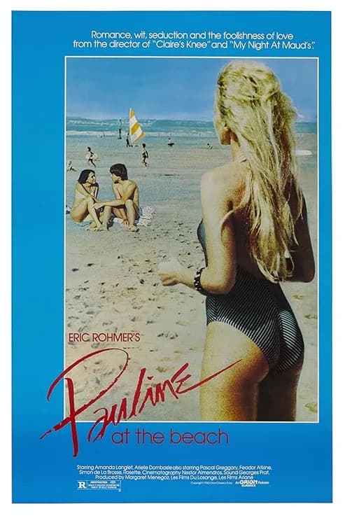 Pauline at the Beach film posteri